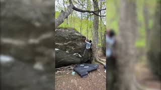 The Sword of Mercy - V4/5 (flash) | Rumney, NH