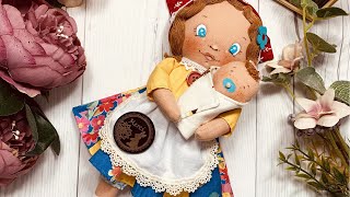 TUTORIAL RAG Doll / How to sew a rag doll Mam & Baby