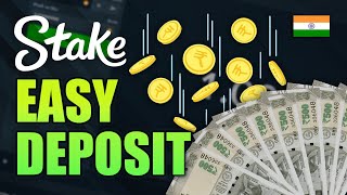 HOW TO DEPOSIT ON STAKE IN INDIA [Hindi] #stake #deposit #hindi