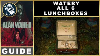 Alan Wake 2 Watery Alex Casey Lunchboxes | All 6 Location