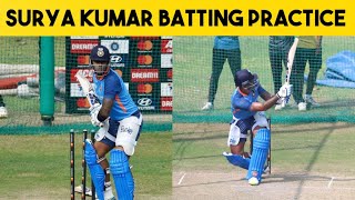 Team India Practice Session today | Suryakumar Yadav Batting Practice in Nets |