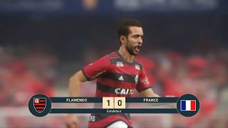 PES 2019 PC Flamengo x France demo