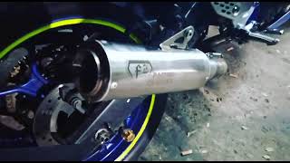 review cek sound knlpot yamaha MT 25 (keren abis )