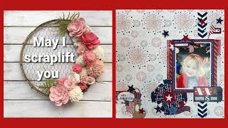 May I Scraplift You?/Scrapbook Process/Sparkle and Shine