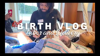 BIRTH VLOG | Welcoming Baby Cai!! The Mosley Family of 5 | Hospital Birth RAW UNCUT Labor & Delivery