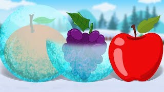 Learn Frozen Fruits | Educational Video | Kids Cartoon