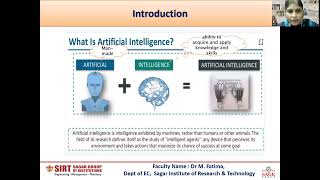 introduction to Artificial intelligence By Dr. M. Fatima