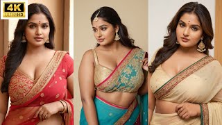 Saree Blouse Indian Women | Plus Size | Lookbook