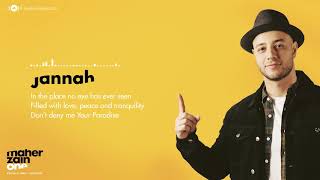 Maher Zain   Jannah English   ماهر زين   Vocals Only   بدون موسيقى   Official Lyric Video   YouTube