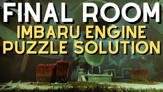 Final Imbaru Engine Puzzle Solution (NO SPOILERS)