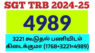 🌿🔥📻SGT TRB 3221 கூடுதல் பணியிடம் கிடைக்குமா? | The New Indian Express செய்தித் தாள் செய்தி