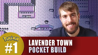 Pocket Build Challenge - Pokemon in Pocket Build Pt.1 Lavender Town