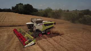 Claas Lexion 8900 - La prima in Italia - Drone View