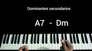 dominantes secundarios, como ubicarlos 🎧🎼🎹🎶