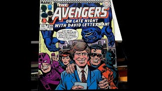 The Avengers on Late Night with David Letterman!