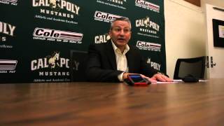 Joe Callero Cal Poly vs. San Francisco State Postgame 11/18/2014