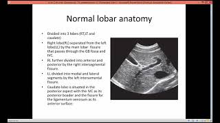 A to Z of Liver ultrasound