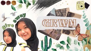 GRWM +  polaroid giveaway !! 🎞📷 (malaysia)