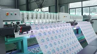 Chenille Quilting machine, an Embroidery Machine Has no Any Thread Break Problem