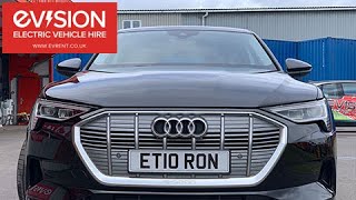 EVision Electric Vehicle Hire: Audi e-tron Features