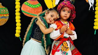 Mai Yashoda ye tera kanhaiya | kids dance for Janamashtmi | Kindergarten