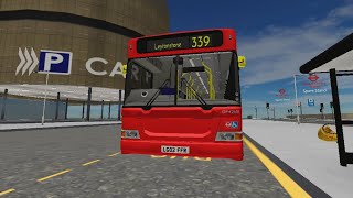 Update, Roblox London and East bus simulator Episode 7 my favorite single decker on bus route 339