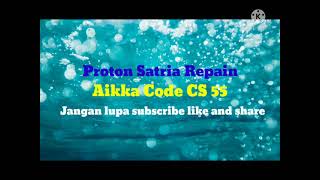 Proton satria repaint Aikka code CS 55