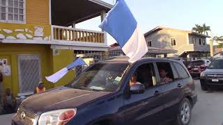 PUP Victory parade in Benque 2024