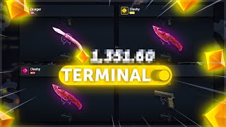 INSANE CLASH.GG BATTLES ON TERMINAL MODE (1K+ CASHOUT)