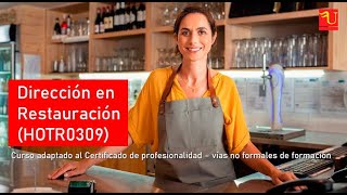 Dirección en Restauración (HOTR0309)