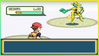 LIVE!! Shiny Event DEOXYS after 6194 SRs!! (Leaf Green)