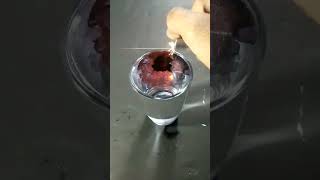 #marker ink and water fire experiment real and fake #shorts #viral #tranding #shorts