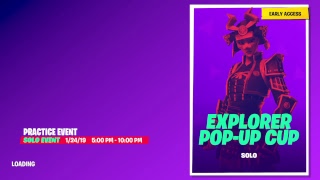 Fortnite: Grind to 1k/ solo pop-up cup