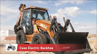 Case Electric Battery Powered Backhoe