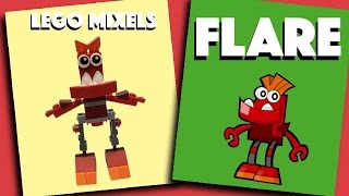 LEGO Mixels - Flare - Stop Motion Build