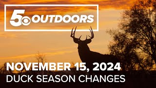 AGFC gives info on duck season changes and deer season's progress | 5OUTDOORS