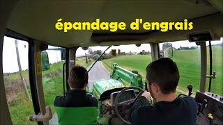 Epandage de chaux et d'engrais 2017 [GoPro]