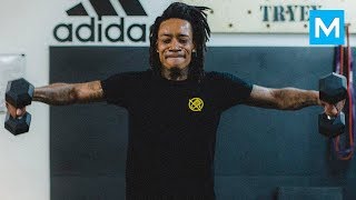 Wiz Khalifa Fighting Training | Muscle Madness