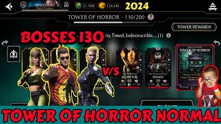 Tower Of Horror | Bosses 130 | Beat By Gold Team | Mk Mobile