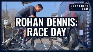 Rohan Dennis TT: Race Day at Paris-Nice | INEOS Grenadiers behind the scenes highlights