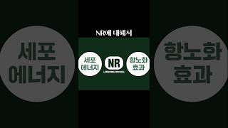 NR. 저속노화, 항노화 영양소 2번째 shorts