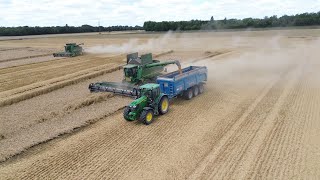 🇫🇷🥵  XXL HARVEST 2023 dans la plaine auboise ! 16,75 mètres de coupe dans 10ha 🤩