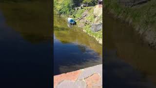 HOLLINS MILL LANE FOOTBRIDGE AND CANAL 5TH MAY 2018 (SOWERBY BRIDGE)