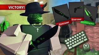 ROBLOX - Murder Mystery 2 Overseer & Green Flaming Knife ( But Its Keyboard ASMR )