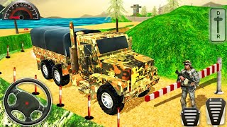 Offroad Army Simulator Truck 3D - Army Military Transporter Driving - Android Gameplay