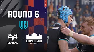 Ospreys vs Edinburgh Rugby I Round 6 I URC 2024/25 - Rugby 25