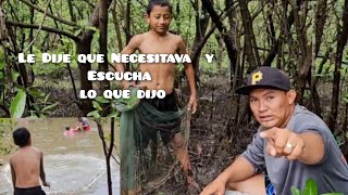 Niño Pesca Muchos Peces y Le pregunte  Que Necesitava  para Donarcelo y te Solprenderas  Lo qu dijo