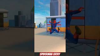 Spiderman Entry Attitude