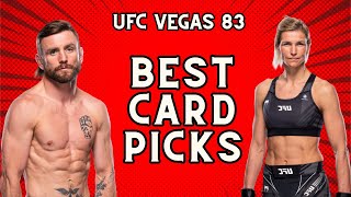 UFC Vegas 83 Song VS Gutierrez: Full Card Predictions, Breakdowns, and Bets #ufcvegas83