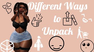 Different ways to unpack goodies in Second Life || Second Life 101